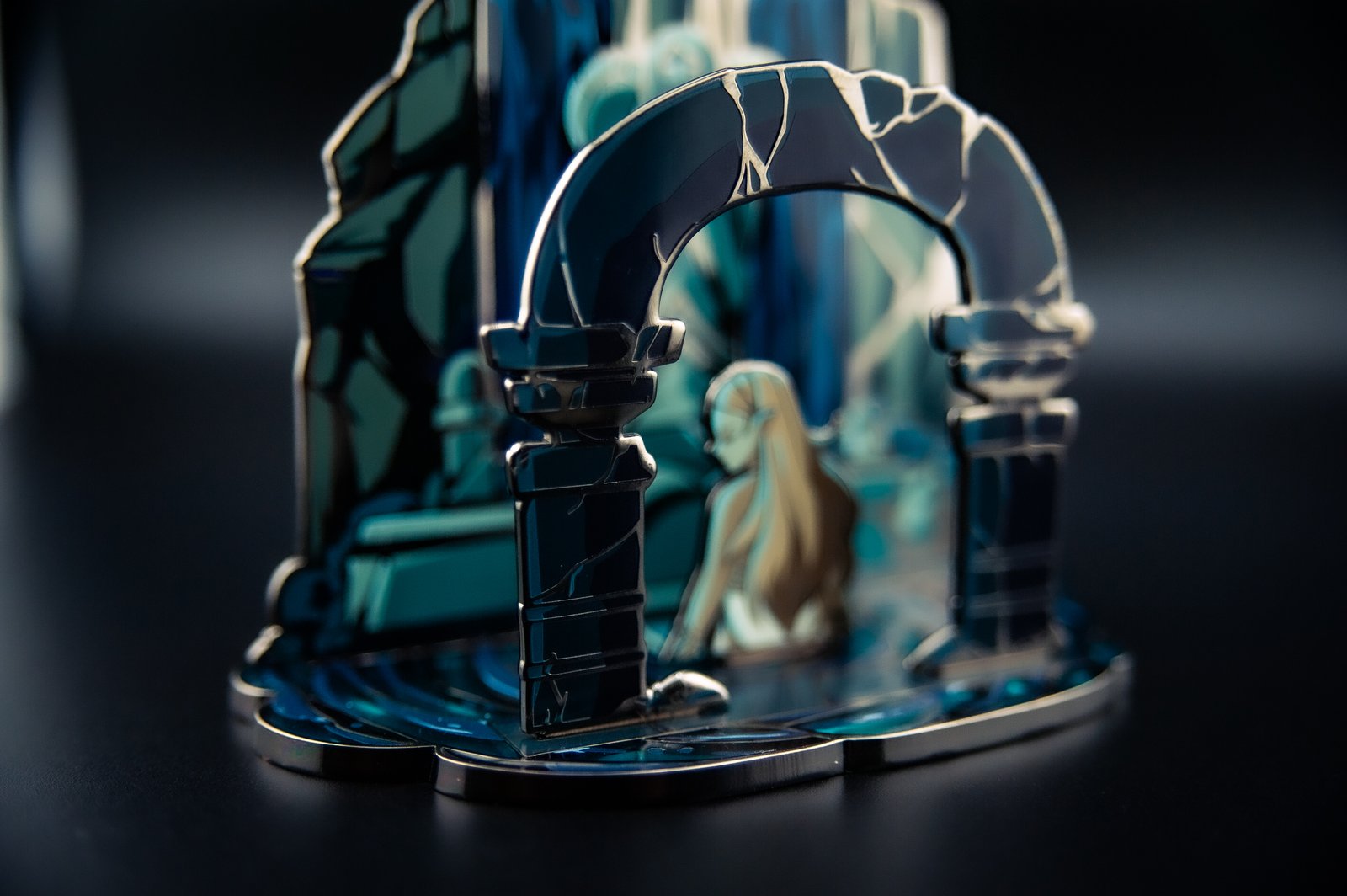 Last Chance} Spring of Courage Zelda Enamel Diorama | Lukellios